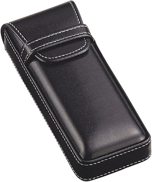 M-world Men's Gentleman's Leather-Tone Glasses Case,Stylish, Smart