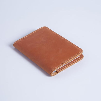 INCARNE US Leather Passport Holder for Travel - Passport Case - Passport Wallet for Men - Passport Cover for Women Sleeve Protector - Travel Essentials Vacation Luggage Travel Gifts - Vintage Cognac