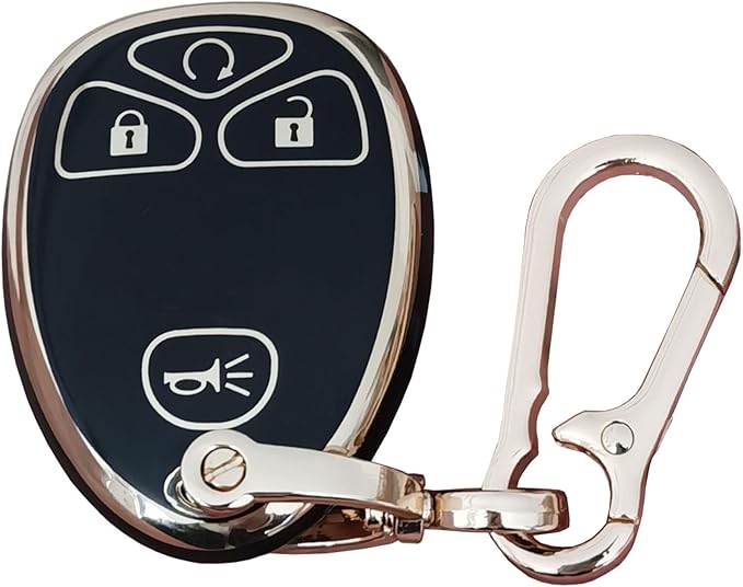 for Chevrolet Key Fob Cover Fit for Chevy Suburban Tahoe Traverse Buick Enclave Cadillac Escalade GMC Yukon