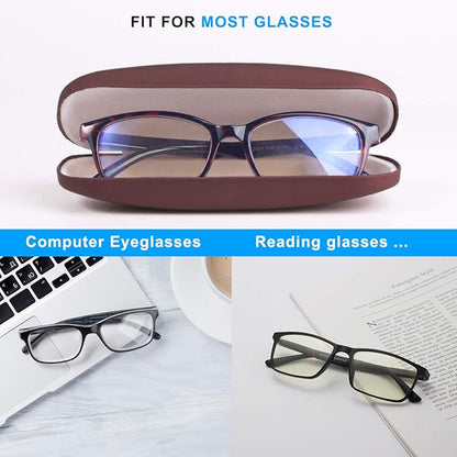 RayLove Unisex Hard Shell Eyeglasses Cases, Protective Case For Glasses