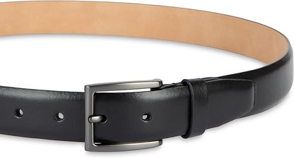 Calvin Klein Men's Leather Dress Belt - Sleek Modern Style for Business & Everyday Wear