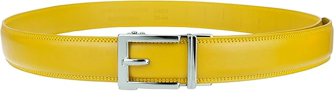 Gelante Ratchet Belt for Men, Mens Belts Leather 1.3'' Adjustable Trim to Fit Dress Belt