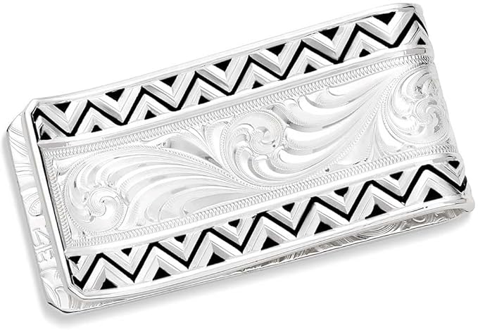 Montana Silversmiths Made in the USA Western Lifestyle Money Clip (Four Winds)