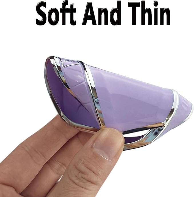 Key Fob Cover Case Compatible with Kia Telluride 2023 2024 2025 EV5 Car Interior Accessories Shell Holder Protector (Purple)