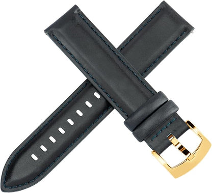 OTTOODY Leather Watch Bands Quick Release, Elegant Top Grain Leather Watch Straps for Men & Women, Choice of Color & Width - 18mm, 19mm, 20mm, 21mm or 22mm Wristbands Bracelet for Watch & Smartwatch