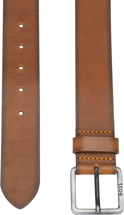 BOSS Men's Jeeko Leather Casual Belt
