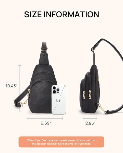 Telena Crossbody Bags for Women Leather Cross Body Sling Bag for Woman Travel