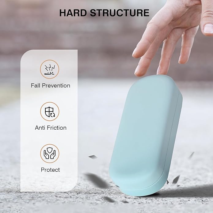 Marvolia Glasses Case Large Hard Shell Eyeglasses Case PU Leather Protective Case for Sunglasses Eyeglasses