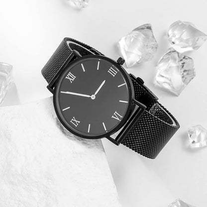 EACHE Stainless Steel Mesh Watch Band for Men Women, Quick Release Mesh Watch Straps 12mm 14mm 16mm 18mm 20mm 22mm