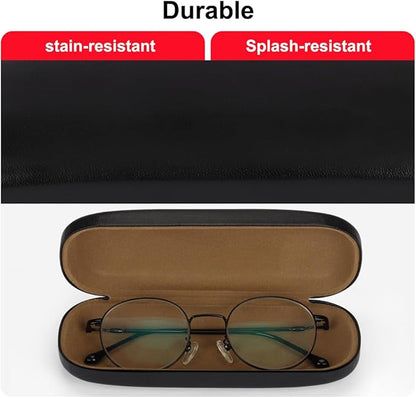 RayLove Unisex Hard Shell Eyeglasses Cases, Protective Case For Glasses