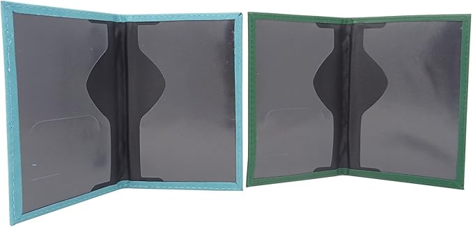 Honbay 2PCS Artificial Leather Passport Holder Cover Passport Case for Men and Women