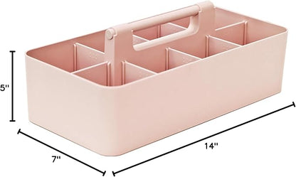 Enjoy Office Desk Storage Organizer 8 compartments Box DIY Box Remote Cosmetic Holder Pen Pencil Stationery Basket -Made In USA