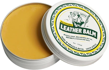 JIM GREEN All Natural Leather Balm Footwear Care Kit for Leather Hiking Boots