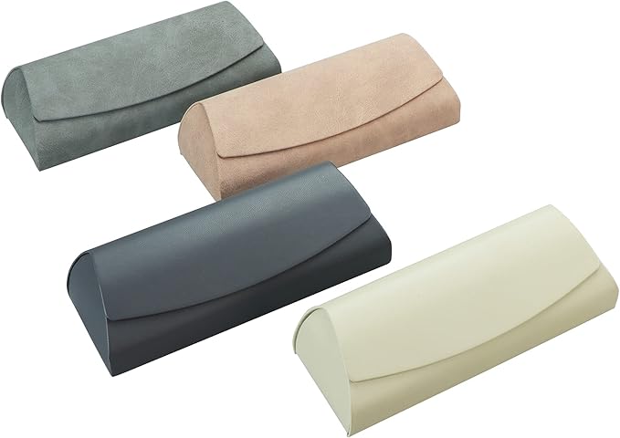 VisionGlobal Hard Shell Eyeglass Case for Eyeglasses and Sunglasses for Men/Women and Kids