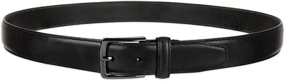 Haggar mens Leather Dress Belt for Suits and Pants - Classic, Formal, Business, Work