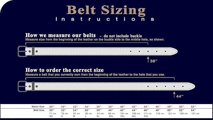 BS304 Genuine Full Grain Vintage Leather Belt Strap or Belt with Buckle_1-1/2"(38mm) wide