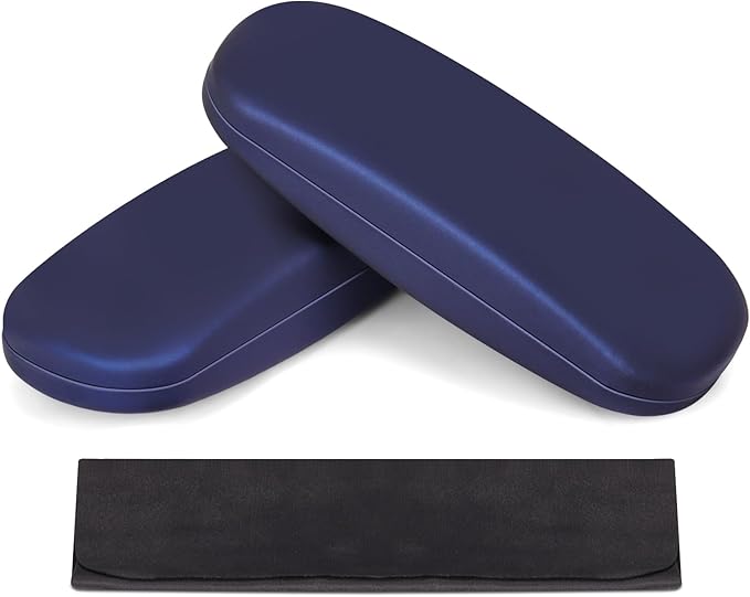 RayLove Unisex Hard Shell Eyeglasses Cases, Protective Case For Glasses