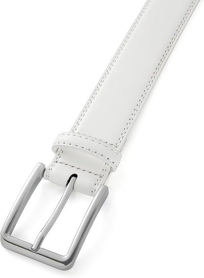 CHAOREN Mens Belt Leather - 1 3/8" Dress Belts for Men - Considerate Gift for Work Business Casual Jeans