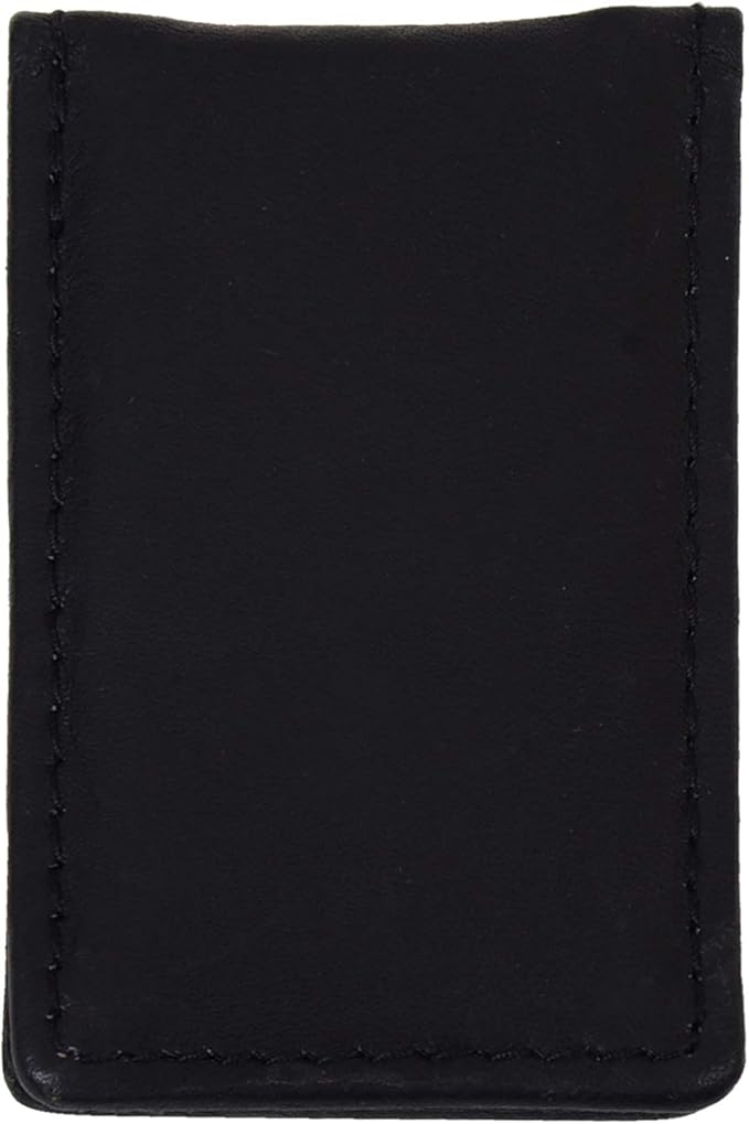 LB LEATHERBOSS Men's New Leather Strong Magnetic Money Clip