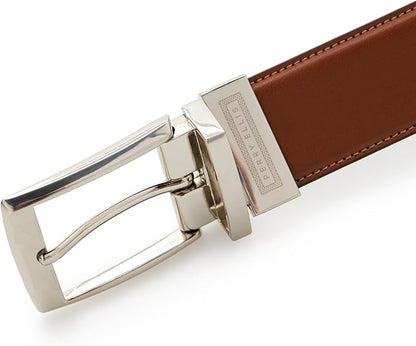 Perry Ellis Men's Portfolio Amigo Reversible Bonded Leather Belt (Available in Big & Tall)