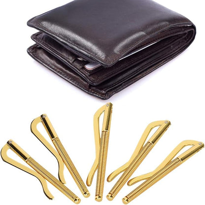 75mm Money Clip, 10PCS Spring Money Clip Wallet Spring Clip Wallet Money Clip Metal Cash Clip