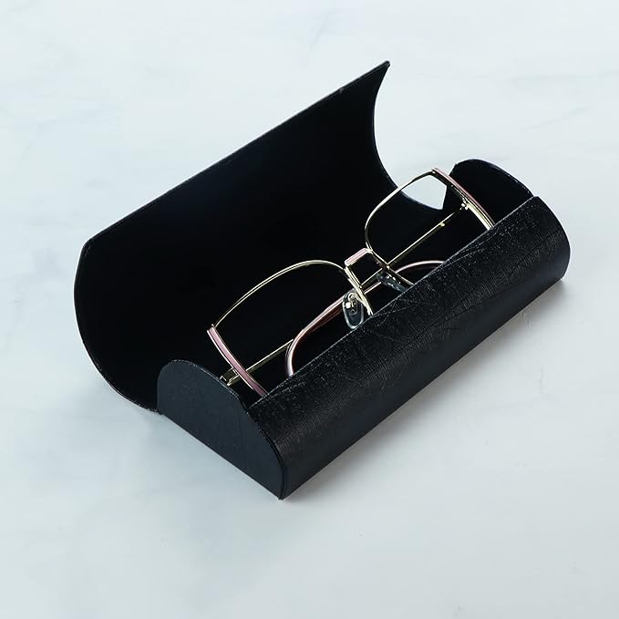 VisionGlobal Hard Shell Eyeglass Case for Eyeglasses and Sunglasses for Men/Women and Kids