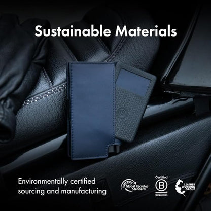 Ekster - Parliament Pop Up Minimalist Wallet for Men - Mens Wallets Leather - RFID Blocking Card Holder Wallet with Push Button and Card Ejection - Leather Wallet - Easy Access