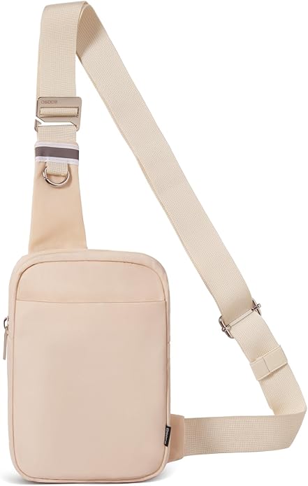 OSOCE Small Sling Bag for Men and Women with RFID Pocket, Anti Theft Crossbody Chest Bag Casual Travel Bag for Hiking