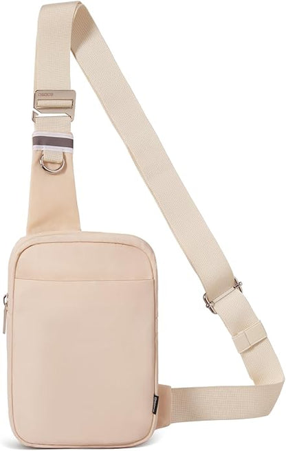 OSOCE Small Sling Bag for Men and Women with RFID Pocket, Anti Theft Crossbody Chest Bag Casual Travel Bag for Hiking
