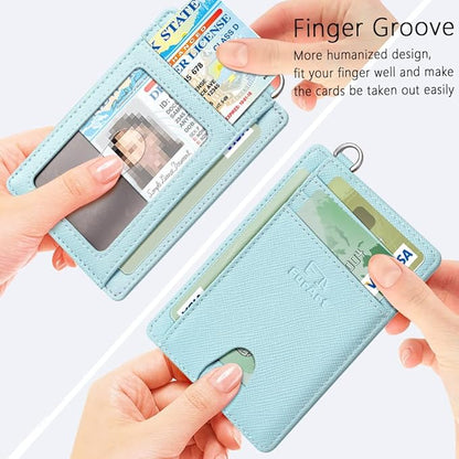 FurArt Slim Minimalist Wallet, Front Pocket Wallets, RFID Blocking, Credit Card Holder for Men