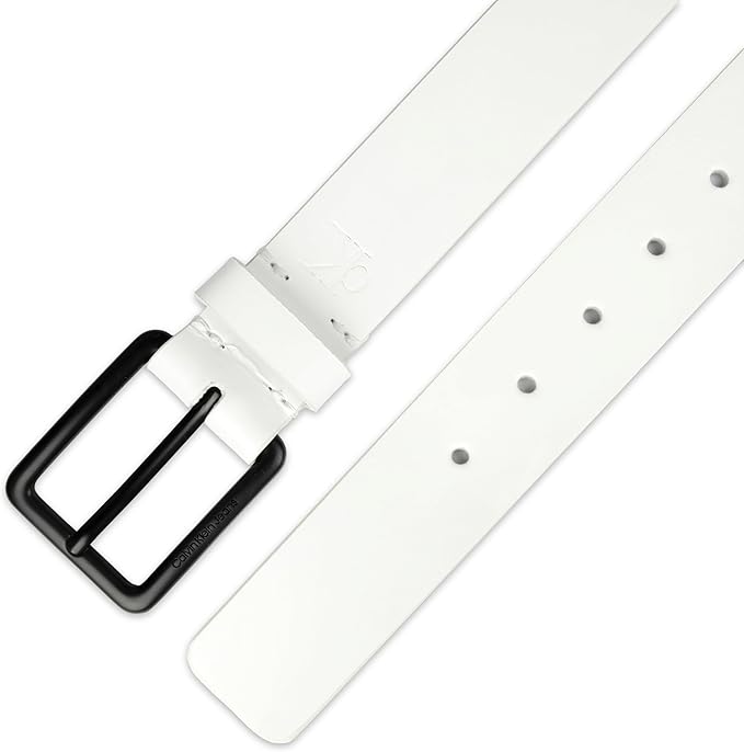 Calvin Klein Men's Dress & Casual Belt – Sleek Ck Design for for Work, Jeans & Everyday Fashion