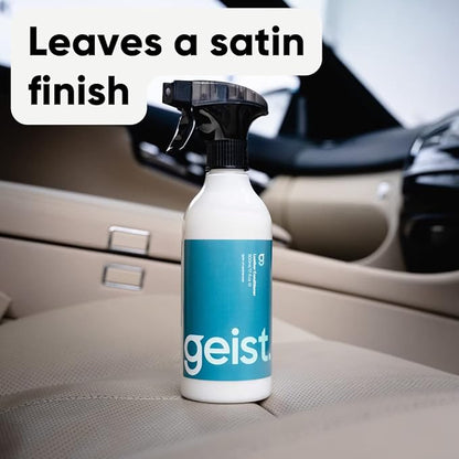 Geist. Leather Conditioner | for Leather that is no Longer new (3 yrs+) | Keeps Non-Absorbent Leather Soft and Supple | Prevents Fading, Shrinkage and Dryness | 500 ml / 16.75 fl.oz