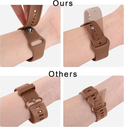 Meliya 22mm Watch Bands Quick Release Replacement Wristband, Soft Silicone Sport Replacement Straps for Men Women