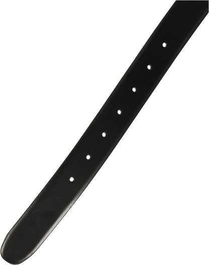 Perry Ellis Men's Portfolio Reversible Cap Faux Leather Dress Belt Black & Brown