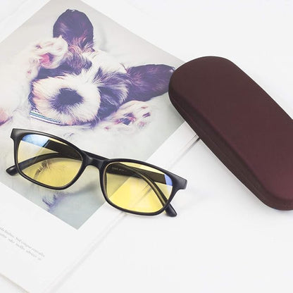 RayLove Unisex Hard Shell Eyeglasses Cases, Protective Case For Glasses