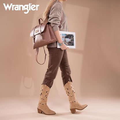 Wrangler Laptop Bag for Women Messenger Bag Briefcase Computer Backpack Convertible Satchel Bag