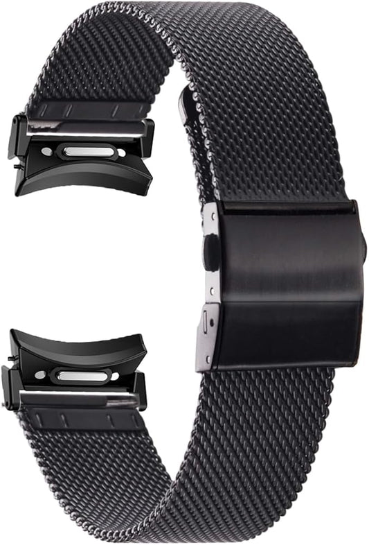 EACHE Stainless Steel Mesh Watch Band for Men Women, Quick Release Mesh Watch Straps 12mm 14mm 16mm 18mm 20mm 22mm