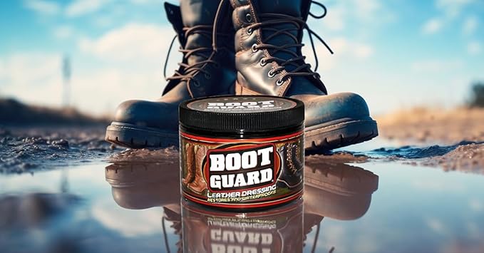 Leather Dressing: Restores and Conditions Leather Boots, Shoes, Automotive Interiors, Jackets, Saddles, Unscented, 5 Ounce Jar