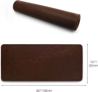 Londo Leather Extended Mouse Pad – Large Desk Mat for Office & Gaming, Smooth Writing Surface, Non-Slip Base, Durable & Stylish Workspace Accessory