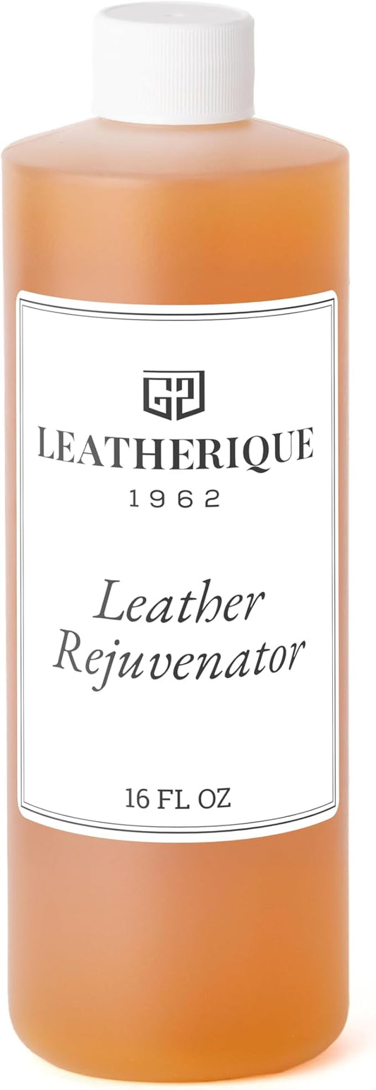 Leatherique Rejuvenator Oil 16 oz | Leather Conditioner Oil & Automotive Leather Restorer | Softens, Conditions & Revives Dry, Hard & Water-Damaged Leather | Perfect for Cars, Furniture,Saddle & More