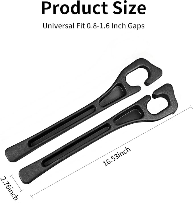 Car Seat Gap Filler, Car Seat Accessories, Car Organizers and Storage with Phone Holder, Car Organizer Fit Sedan SUV Truck Red Set of 2