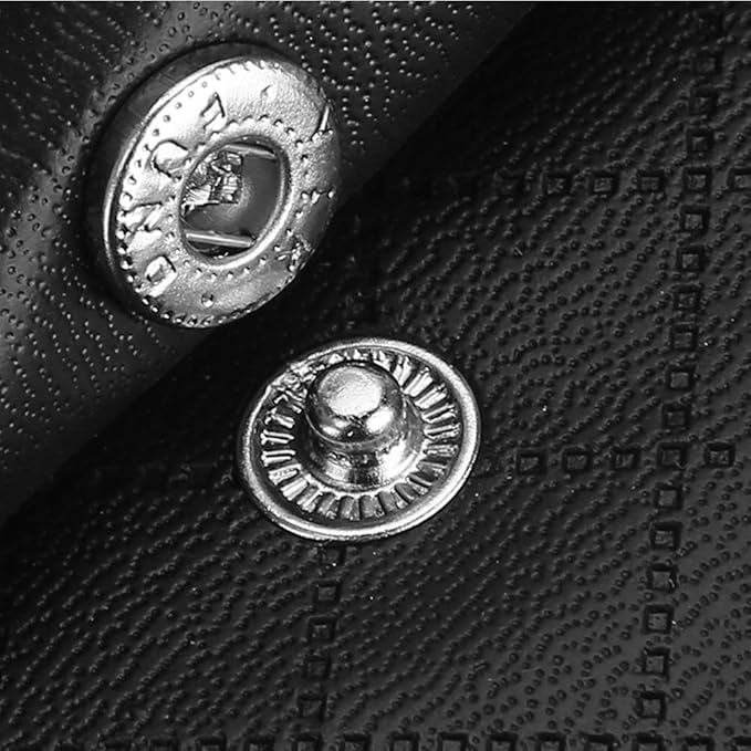 Restokki Car Visor Organizer Sun Holder Storage Pouch Card Bill Bag for Car Truck Universal Size Black Leather