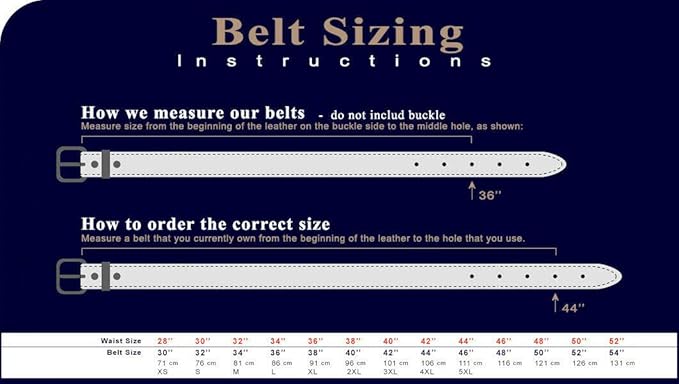 BS304 Genuine Full Grain Vintage Leather Belt Strap or Belt with Buckle_1-1/2"(38mm) wide