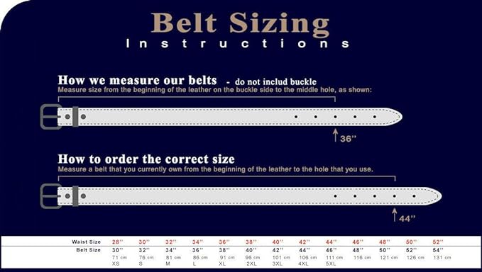 BS304 Genuine Full Grain Vintage Leather Belt Strap or Belt with Buckle_1-1/2"(38mm) wide