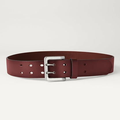 Amazon Essentials AE - Accessories Men's Double Prong Leather Belt