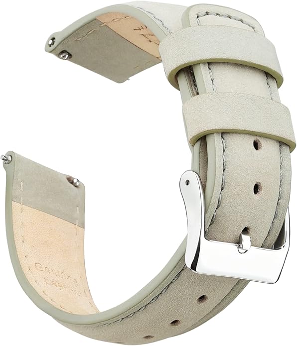 Ritche Christmas Gift Quick Release Leather Watch Bands Genuine Watch Straps for Men Women Top Grain Leather Watch Strap, White Elephant Gifts, Stocking Stuffers for Men, Father's Day gifts