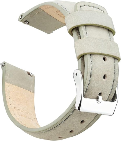 Ritche Christmas Gift Quick Release Leather Watch Bands Genuine Watch Straps for Men Women Top Grain Leather Watch Strap, White Elephant Gifts, Stocking Stuffers for Men, Father's Day gifts