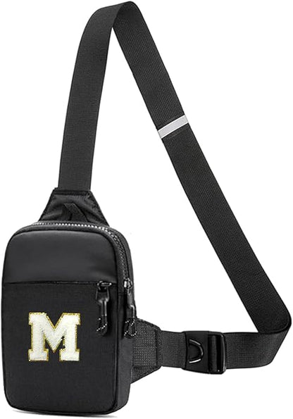 Mini Sling Bag for Men Crossbody,Small Chest Bag Casual Trendy Waterproof Lightweight Phone Crossover Daypack