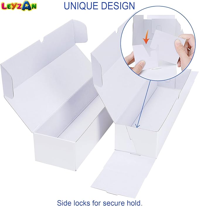 Trading Card Storage Boxes, 12 Pack 1000 Count Cardboard Card Organizer for MTG, TCG & Sports Cards, Fits Sleeved Cards, Bulk Card Storage for Trading Card Collections