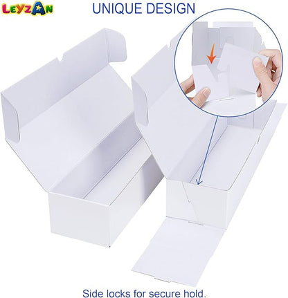 Trading Card Storage Boxes, 12 Pack 1000 Count Cardboard Card Organizer for MTG, TCG & Sports Cards, Fits Sleeved Cards, Bulk Card Storage for Trading Card Collections